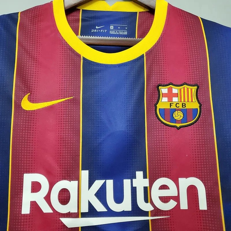 1acdc2d4bbd712c9b828ab55778e4cbf8907925c Barcelona Retro Jersey Home Soccer Shirt 2020-21