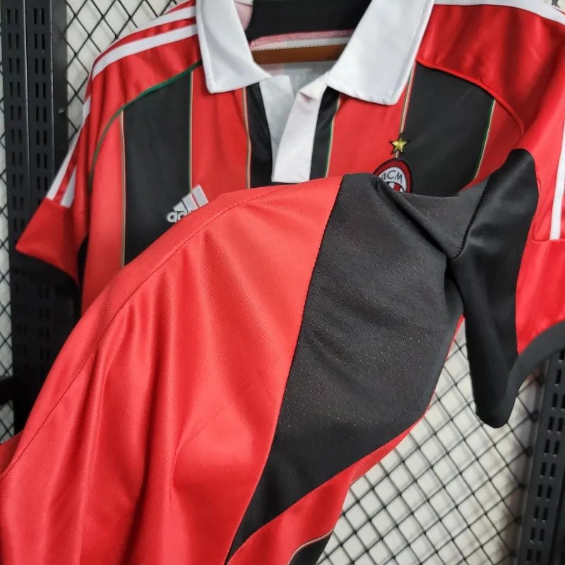 AC Milan Retro Soccer Jersey Home Custom Shirt 2012/13
