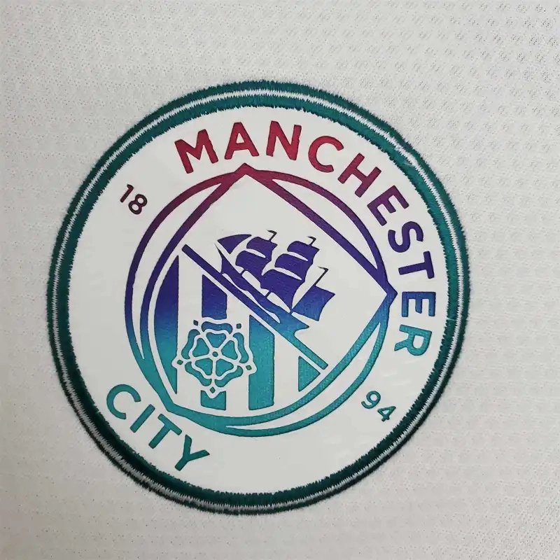Manchester City Retro Away Football Jersey Shirt 2021/22