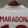 Maradona #10 Napoli Retro Soccer Jersey Away Shirt 1987-88