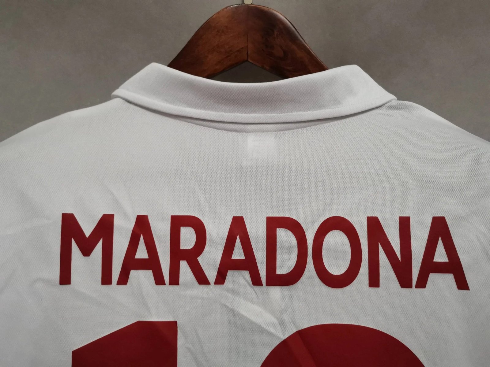 Maradona #10 Napoli Retro Soccer Jersey Away Shirt 1987-88