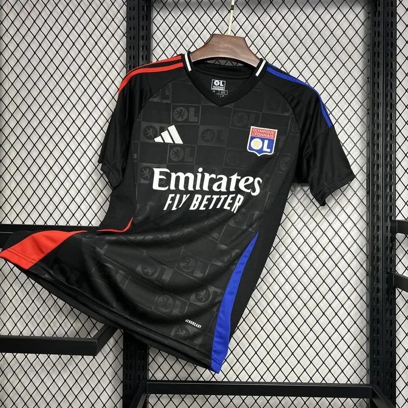 Olympique Lyonnais Football Jersey Away Custom Shirt 2024/25