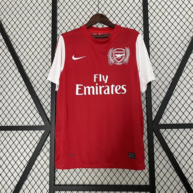 20b44184786e608dd9638dbd57cf3f4ea9ac152f Arsenal Soccer Retro Jersey Home Custom Shirt 2011-12
