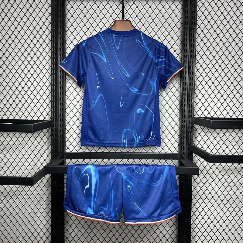 Chelsea Football Jersey Home Kids Kit Jersey+Shorts 2024/25