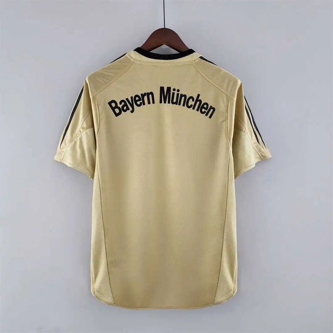 Bayern Munich Retro Jersey Away Soccer Shirt 2004/05