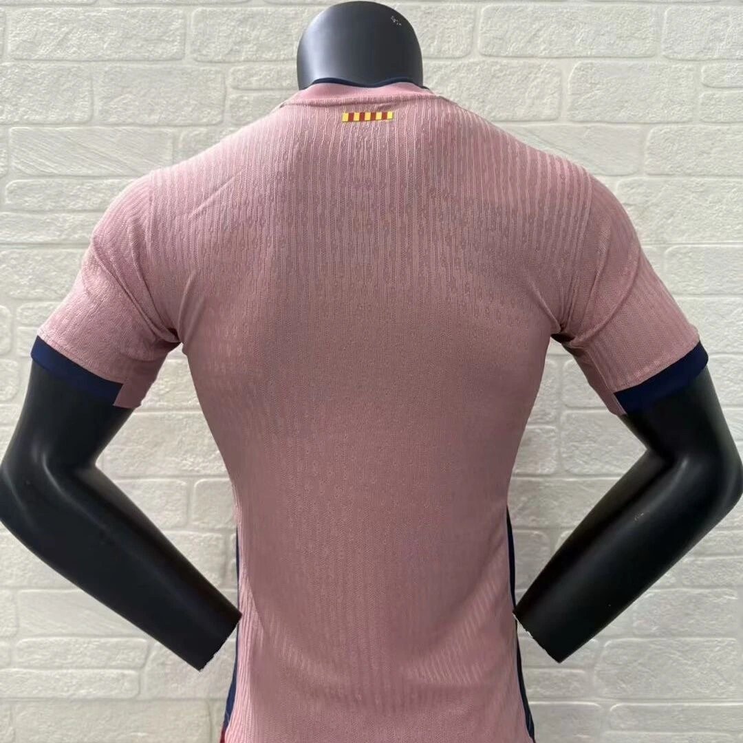 Authentic Soccer Jersey Barcelona Third Away Pink Shirt 2025/26