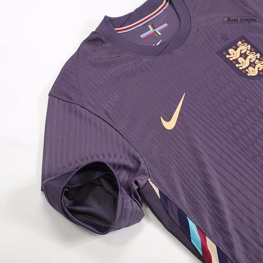 England Authentic Soccer Jersey Away Shirt EURO 2024