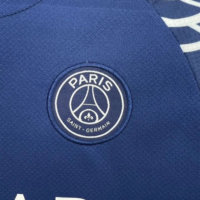 PSG Soccer Jersey Fourth Away Kids Kit Jersey+Short 2024/25