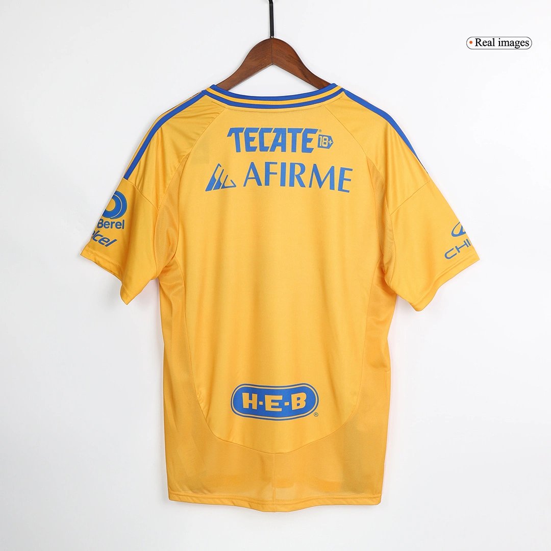 Tigres UANL Soccer Jersey Home Custom Shirt 2024/25