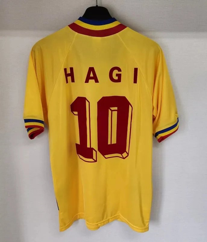 2655d0b084978507f89aff7385f4943770207b82 Romania Soccer Jersey Home Retro Jersey 1994