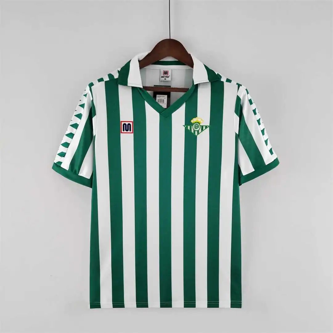 Real Betis Retro Jersey Home Soccer Shirt 1982/85