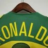 Brazil Retro Jersey Custom Home Soccer Jersey 2004