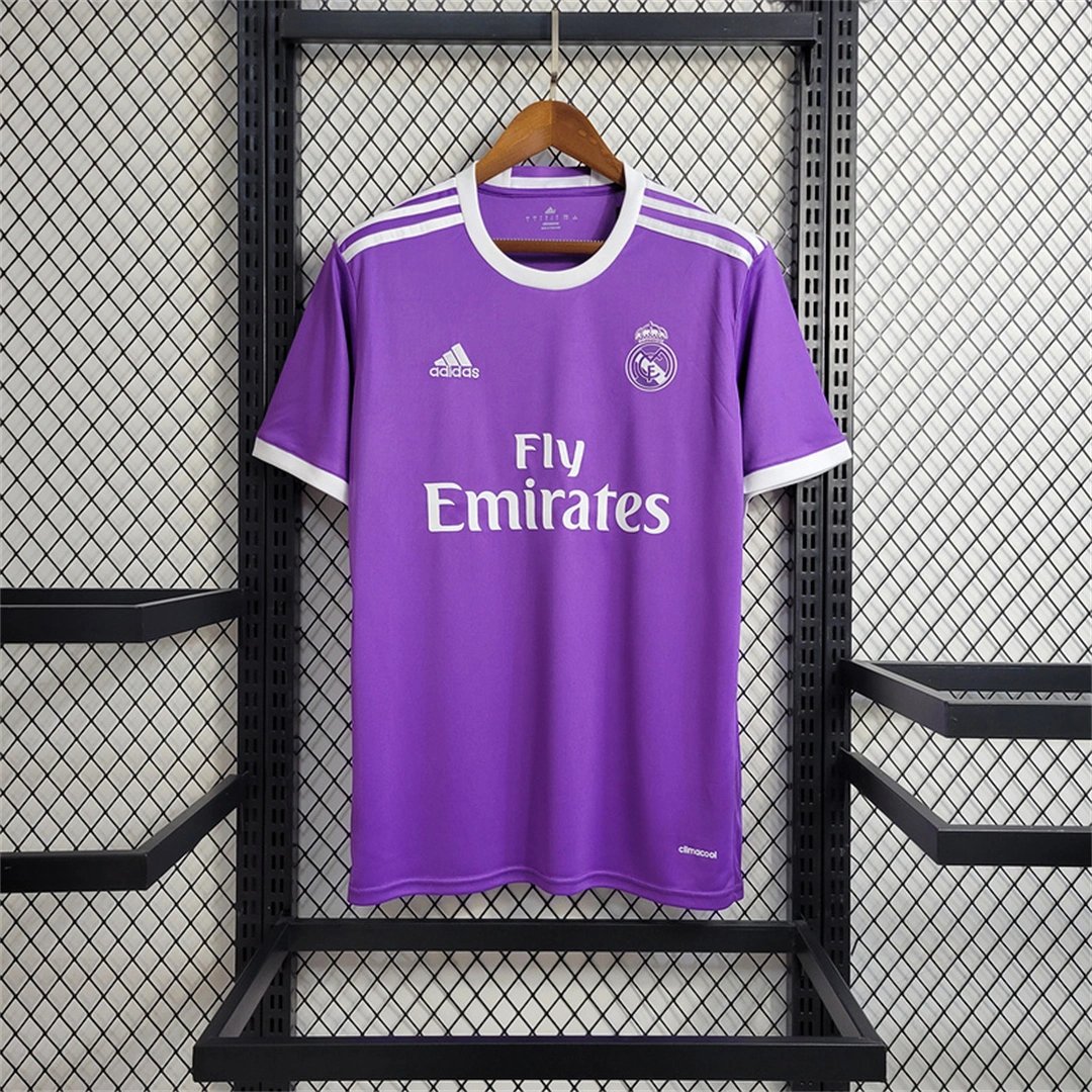 Ronlado#7 Real Madrid Retro Jersey Away Soccer Shirt 2016/17