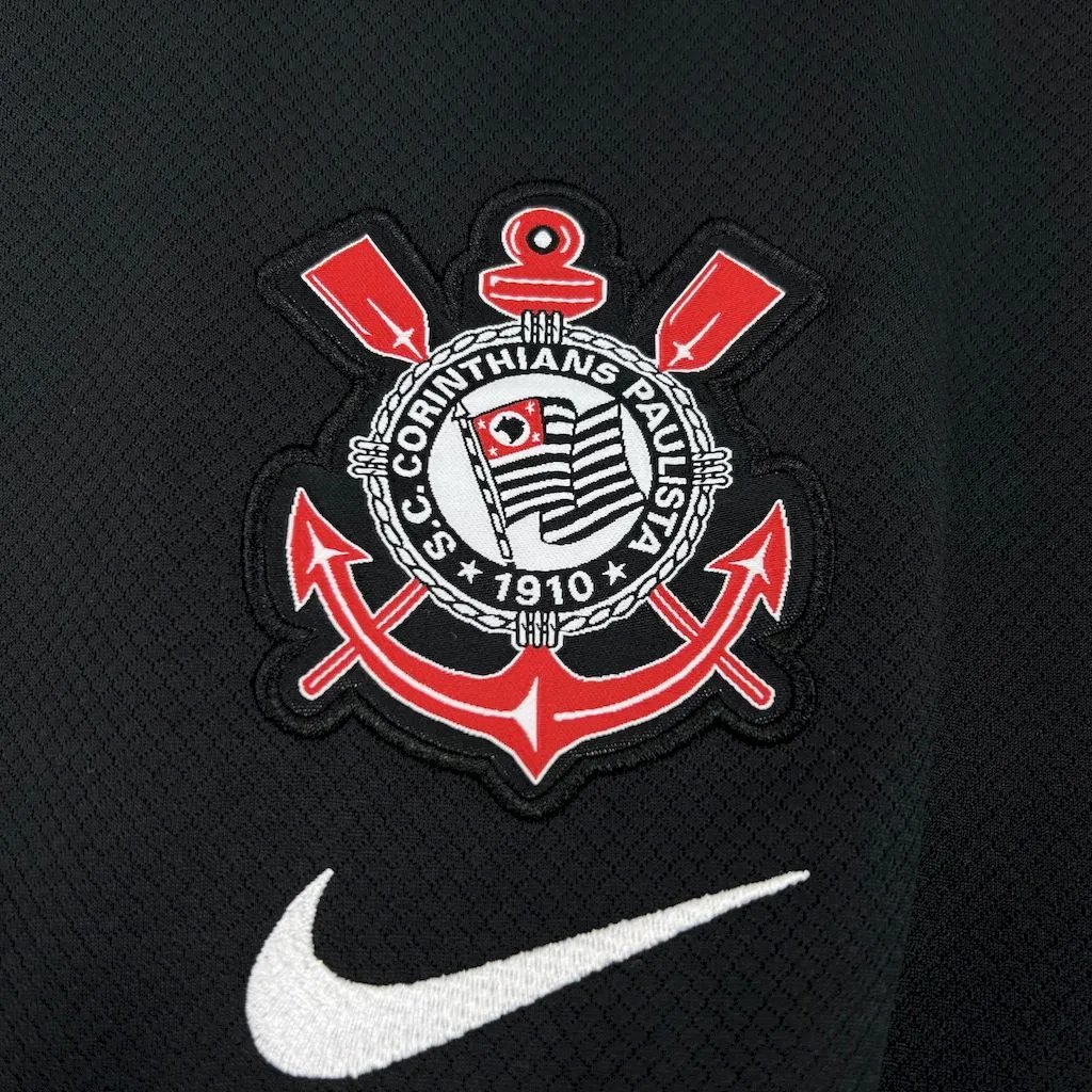 Corinthians Soccer Jersey Away Custom Shirt 2025