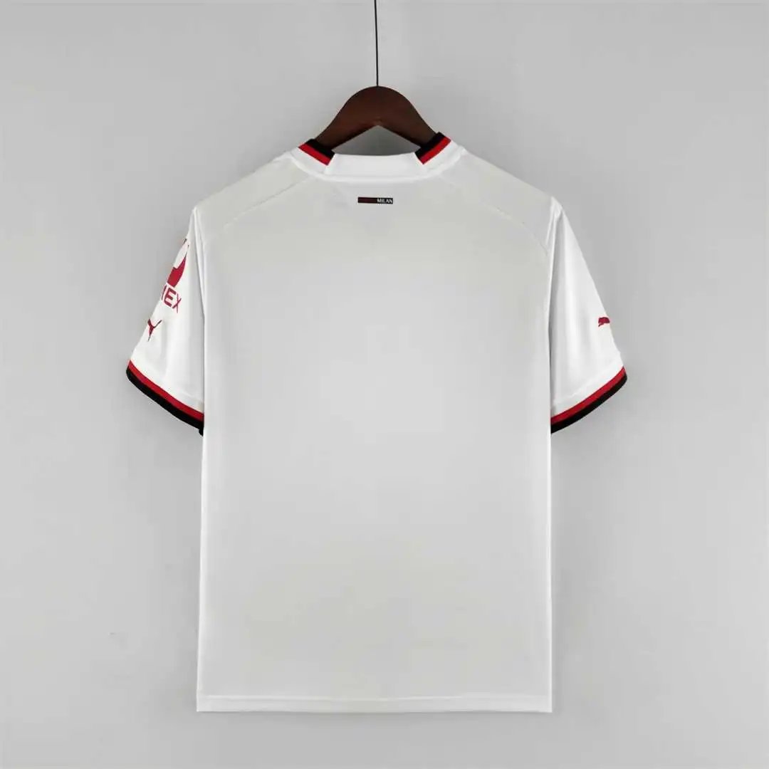 28b176bd7f2eb00e9da8ca171d6c1ba47afceab1 AC Milan Retro Soccer Jersey Away Custom Shirt 2022/23