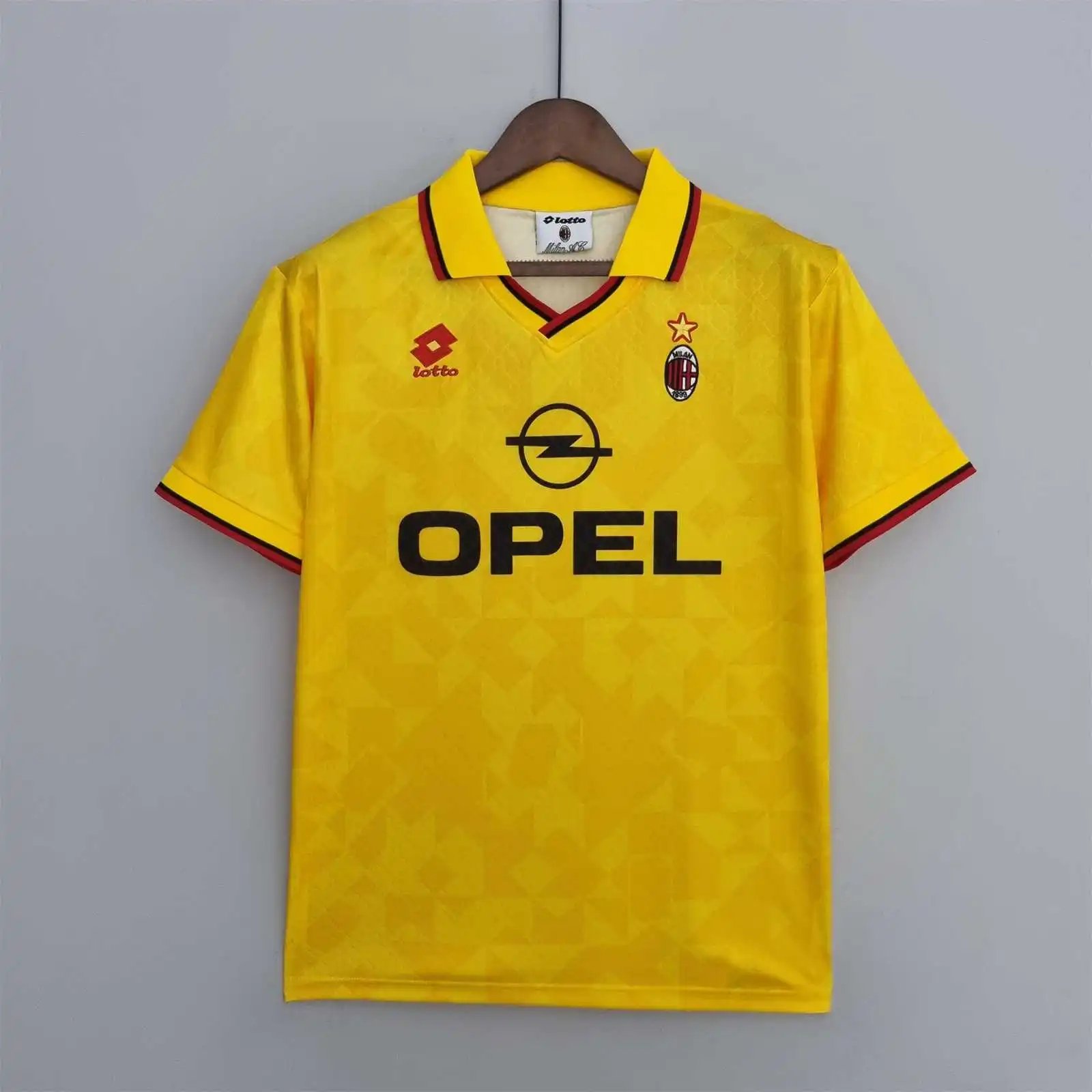 28c3f1ef61f7edf7c7acdf35c0da97ff724f039b AC Milan Retro Soccer Jersey Third Away Custom Shirt 1995/96