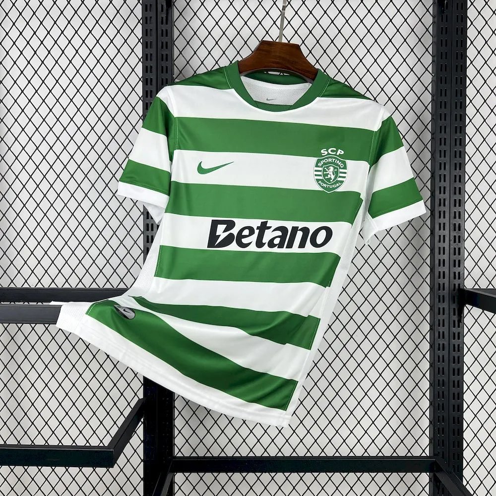 29006935409bc850300c186865b53287394b97b7 Sporting CP Soccer Jersey Home Custom Shirt 2025/26