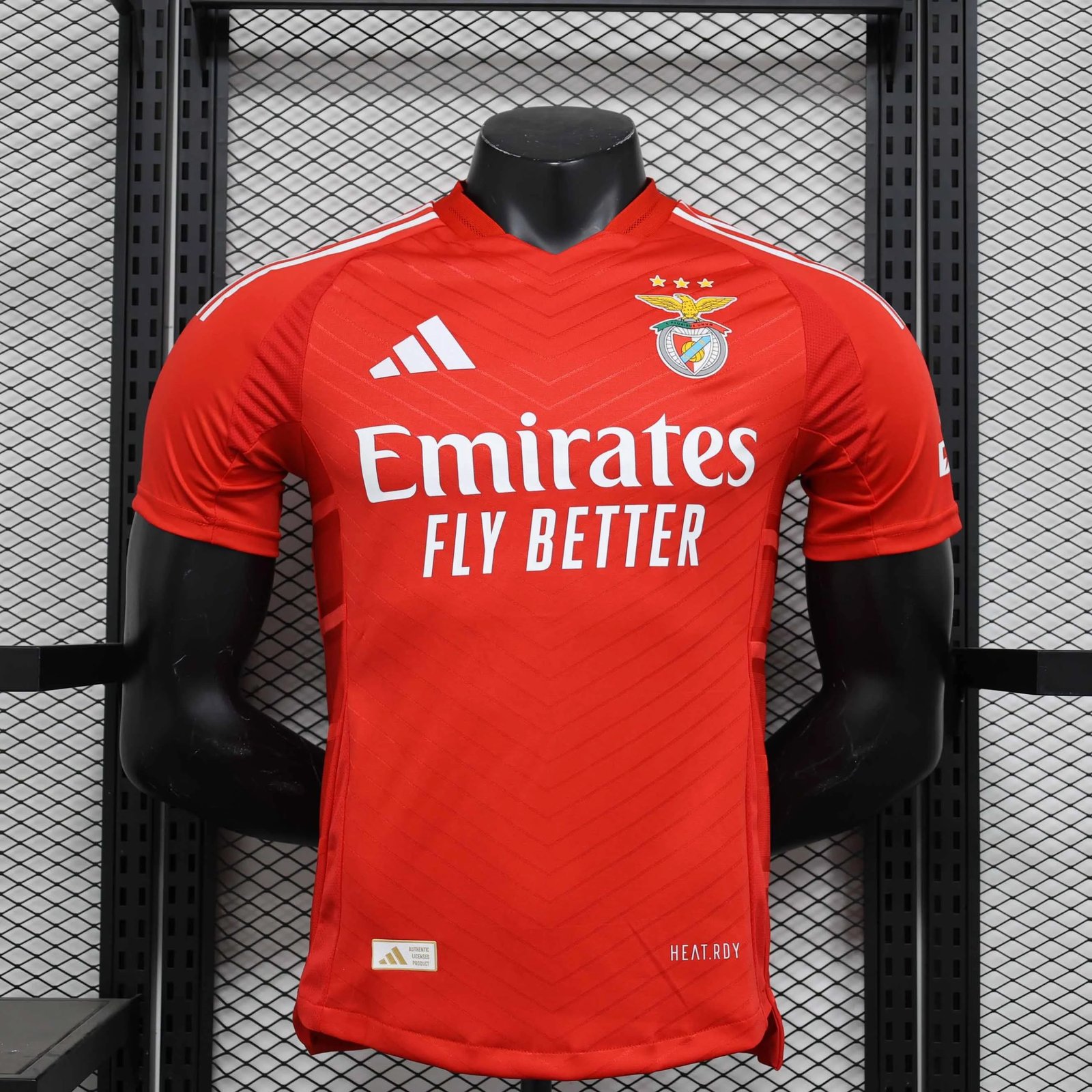 Benfica Authentic Soccer Jersey Home Shirt 2024/25