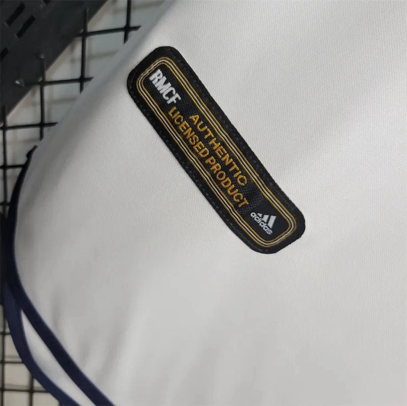 Real Madrid Retro Jersey Home Custom Soccer Shirt 2000-01