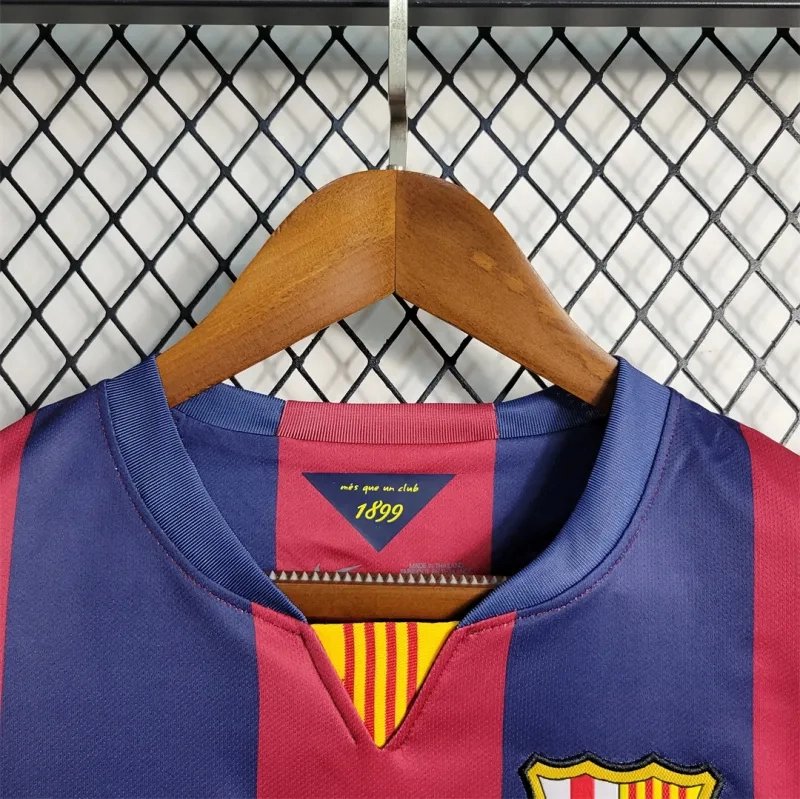 Barcelona Retro Jersey Home Soccer Shirt 2014-15