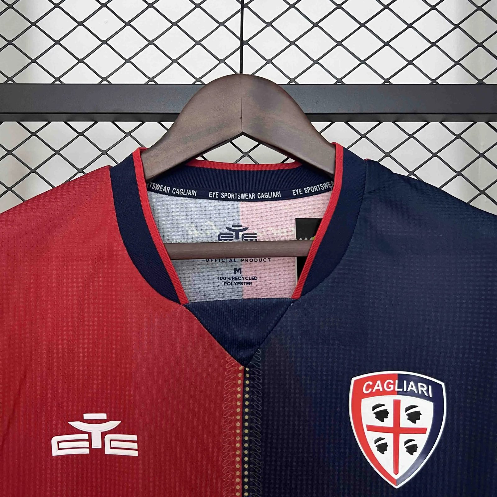 Cagliari Home Football Jersey Custom Shirt 2024/25