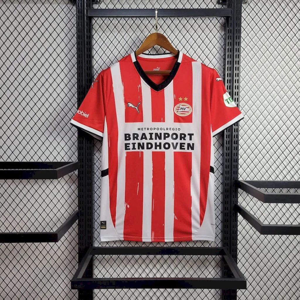 PSV Eindhoven Football Jersey Home Custom Shirt 2024/25