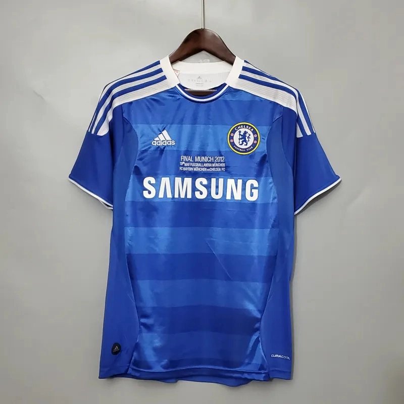 Chelsea Retro Football Jersey Home Shirt UCL Final 2011/12