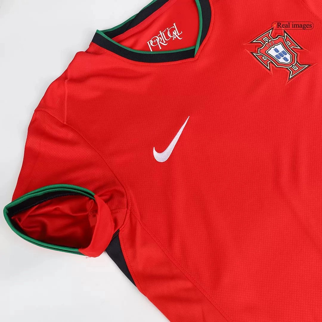 Portugal Soccer Jersey Home Custom Shirt EURO 2024
