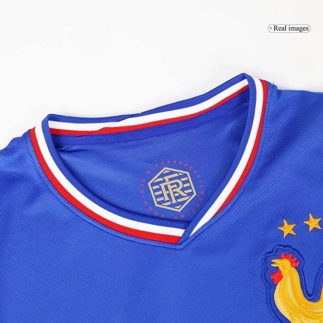 France Soccer Jersey Home Custom Shirt EURO 2024