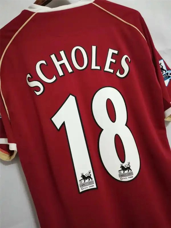 Manchester United Retro Home Football Jersey Shirt 2006/07