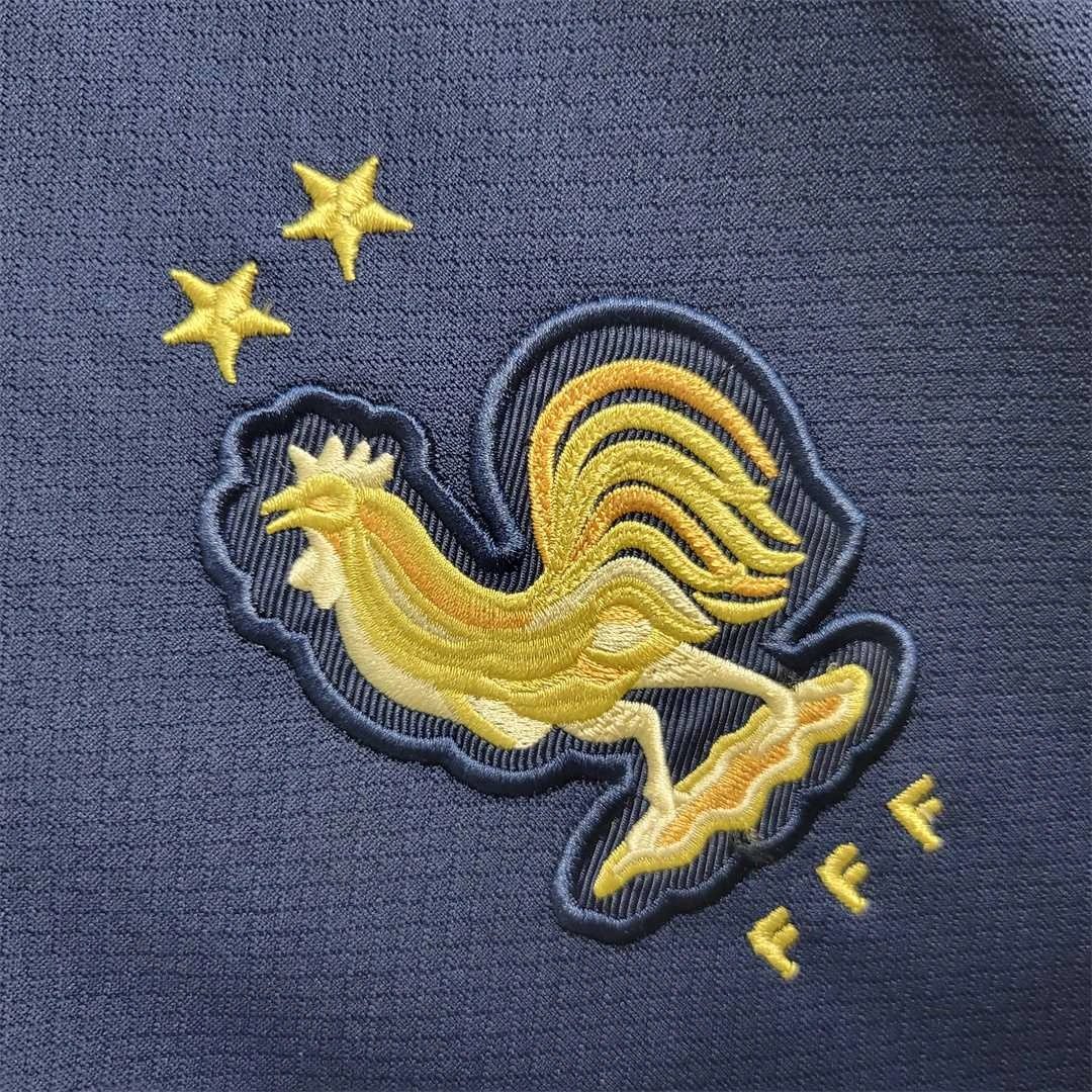 France Retro Soccer Jersey Home Custom Shirt World Cup 2022