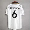 Real Madrid Retro Jersey Home Custom Soccer Shirt 1998-00