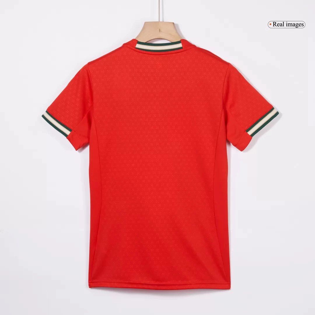 Portugal Soccer Jersey Home Women's Custom Shirt 2025