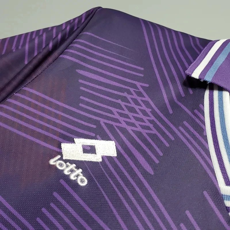307e3bfbe711bfb2aacddfc9230ec523aacfc976 Fiorentina Retro Soccer Jersey Home Custom Shirt 1992/93