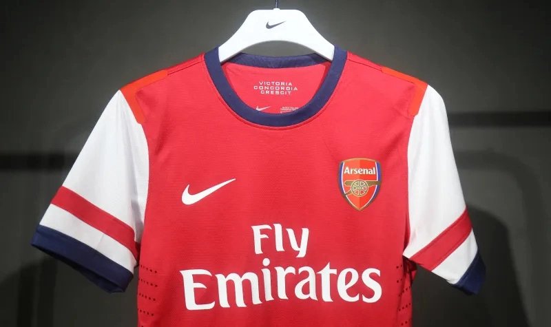 Arsenal Authentic Soccer Retro Jersey Home Shirt 2012-13