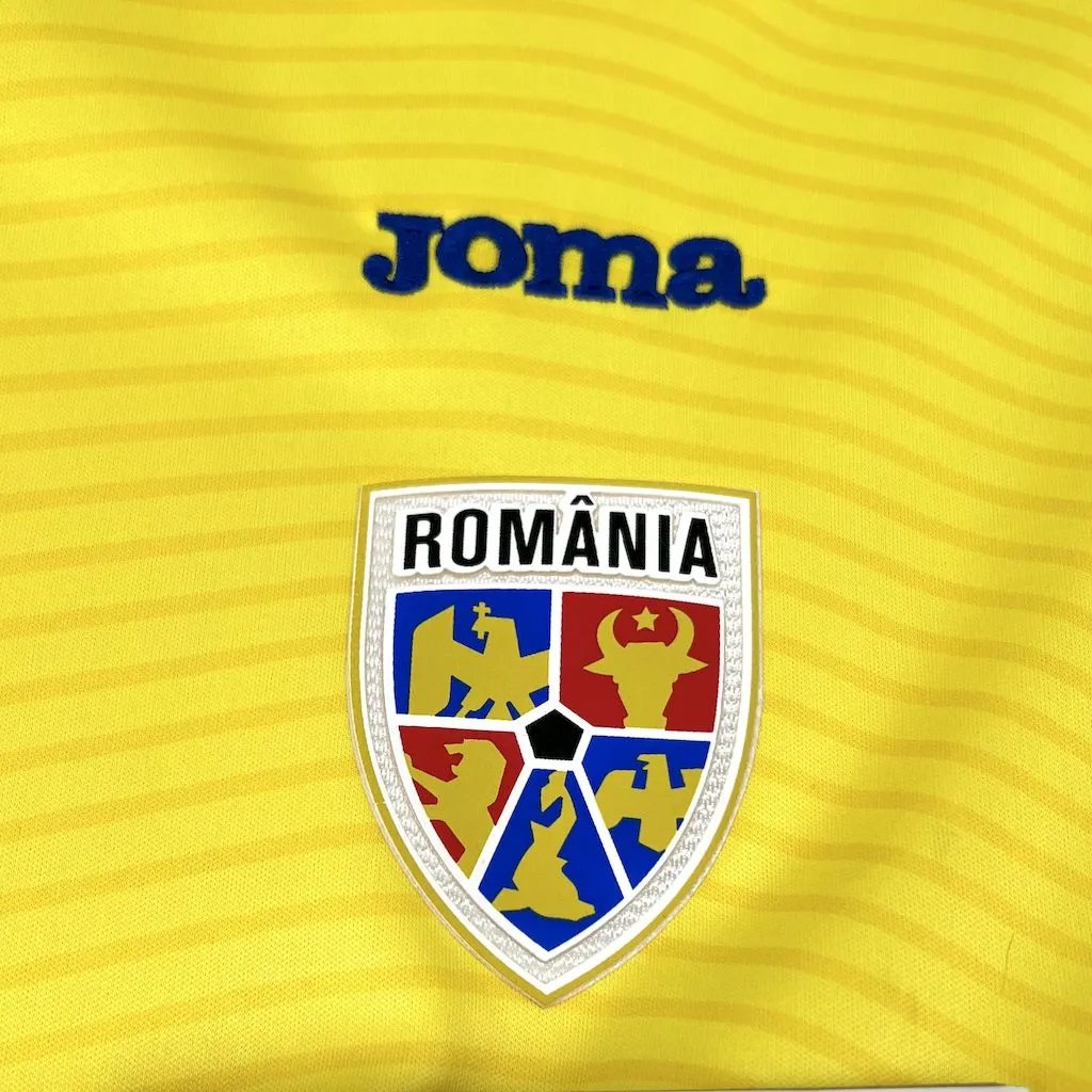 Romania Soccer Jersey Home Custom Shirt 2025/26