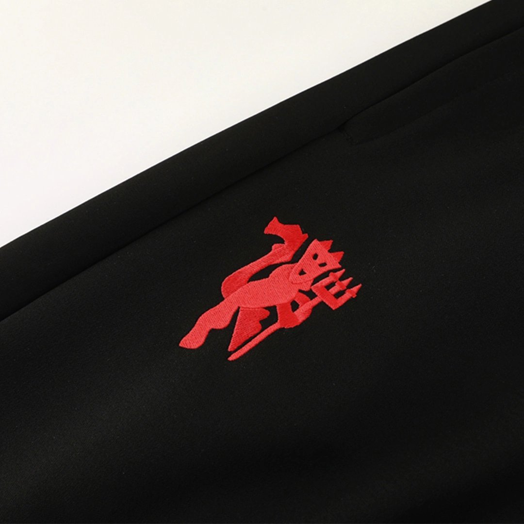 Manchester United Training Kit (Jacket+Pants) Black 2024/25