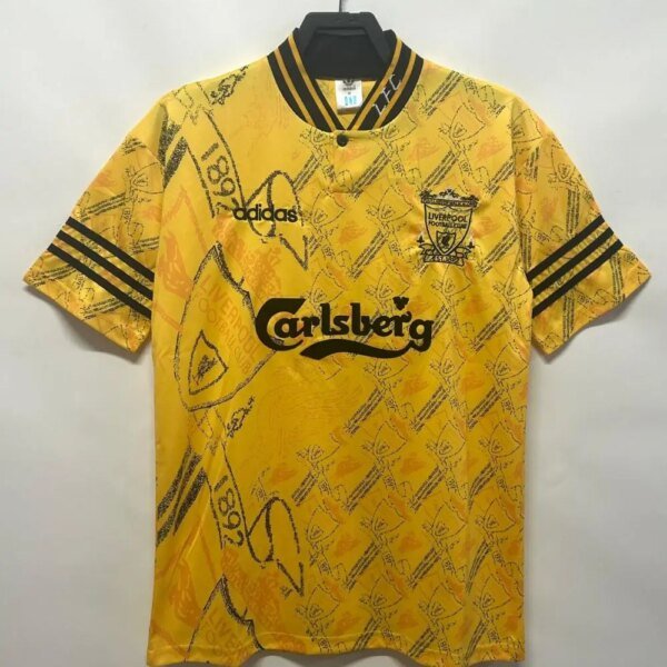 Liverpool Retro Football Jersey Third Away Custom Shirt 1994/96