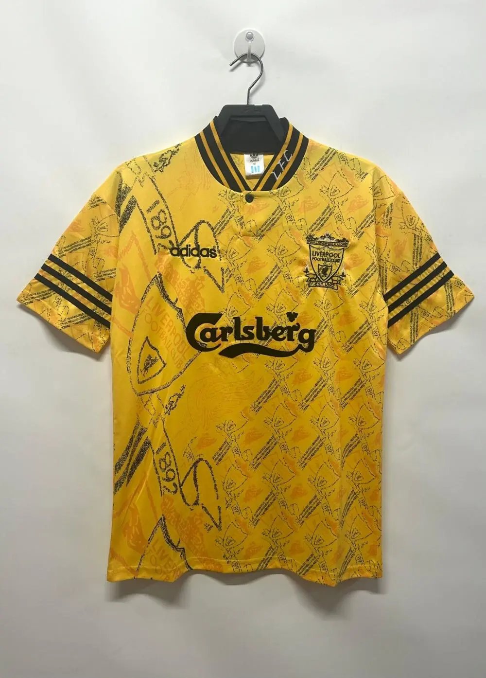 Liverpool Retro Football Jersey Third Away Custom Shirt 1994/96