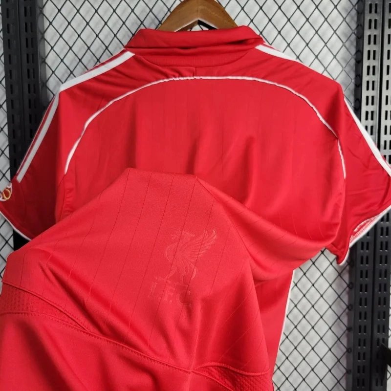 Liverpool Retro Football Jersey Home Custom Shirt 2006/07
