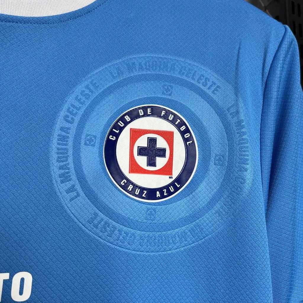 Cruz Azul Soccer Jersey Home Custom Shirt 2024/25