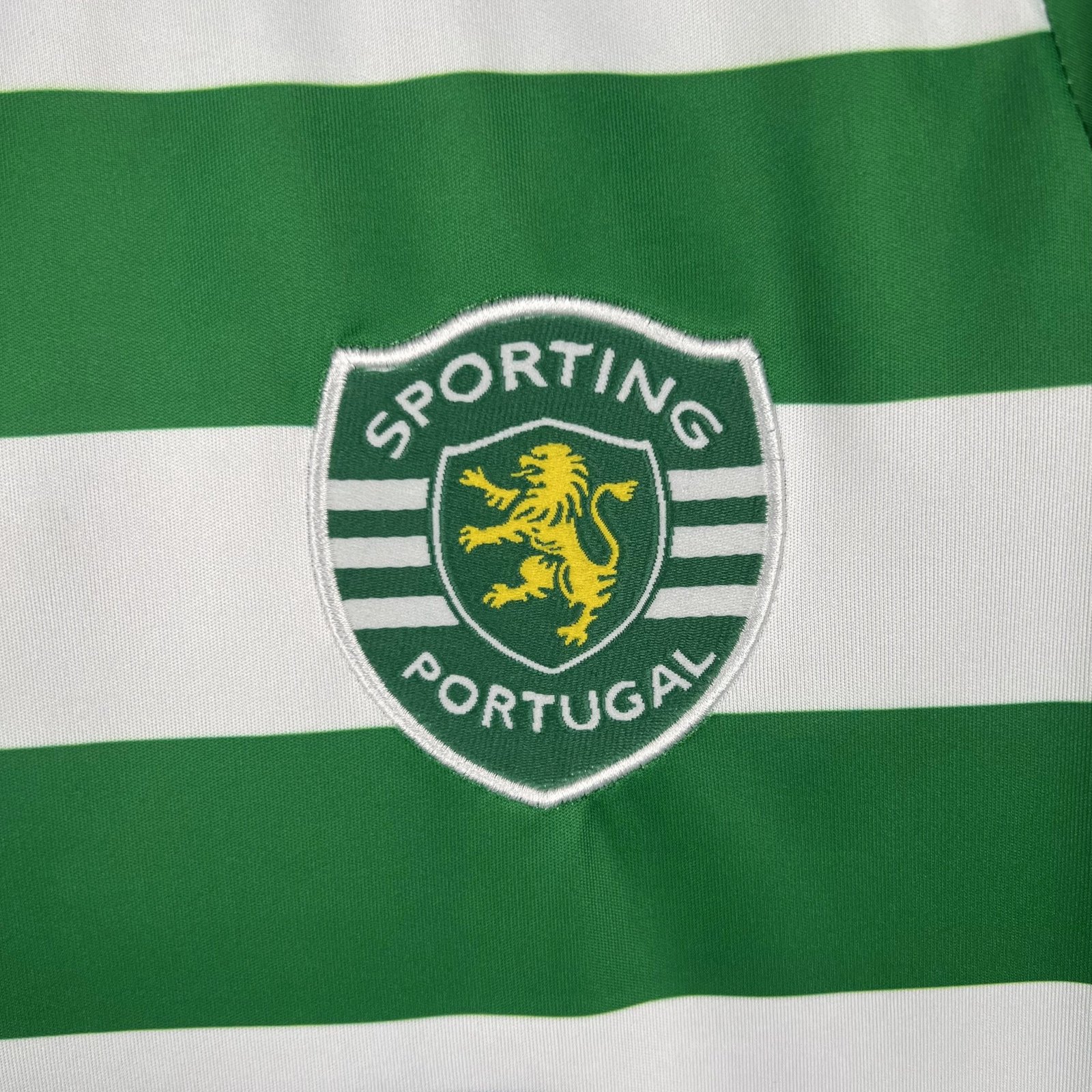 Sporting CP Retro Soccer Jersey Home Custom Shirt 2003/04