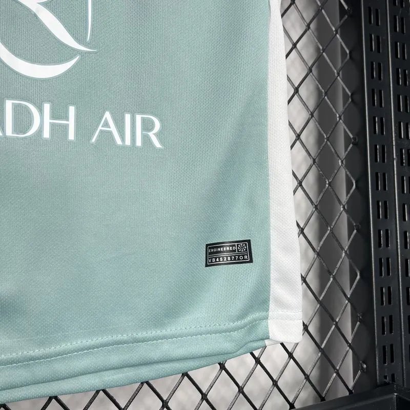 Atletico Madrid Soccer Jersey Away Kids Kit Jersey+Shorts 2024/25