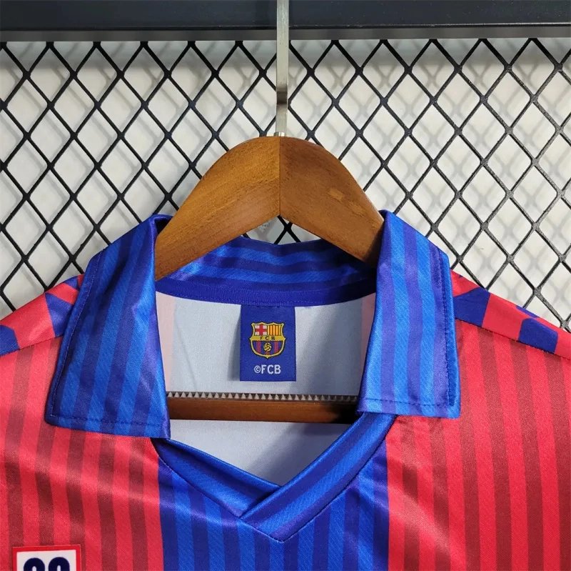 398d0e02867a274cf127d786c3a0148f387f03cd Barcelona Retro Jersey Home Soccer Shirt 1991-92
