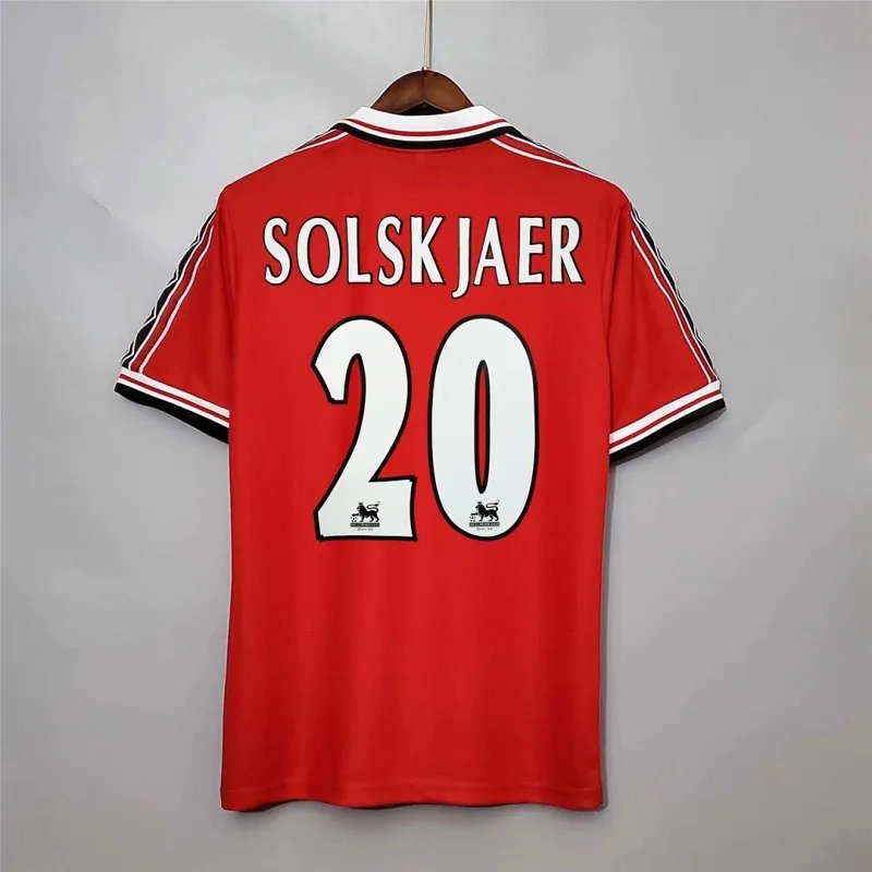 Manchester United Retro Home Football Jersey Shirt 1998/99