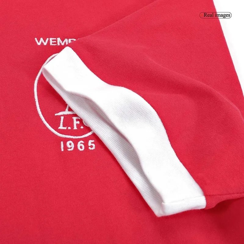 Liverpool Retro Football Jersey FA Cup Final Custom Shirt 1965