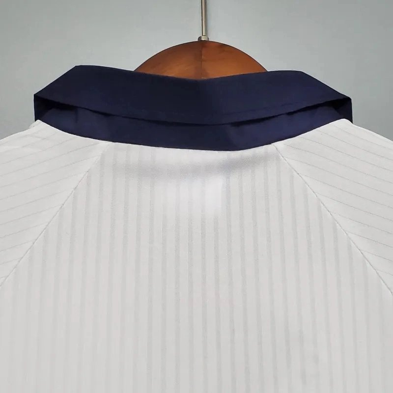 England Retro Soccer Jersey Home Custom Shirt World Cup 1998