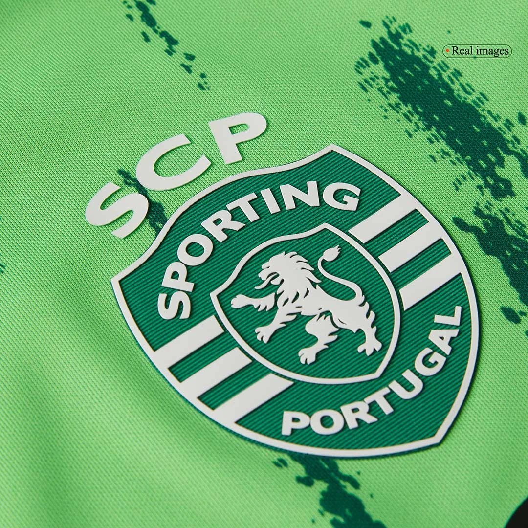 Sporting CP Soccer Jersey Fourth Away Custom Shirt 2024/25