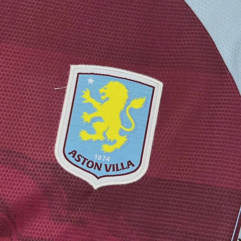 3d0605985c053a47162242d88782ca464a99b097 Aston Villa Football Jersey Home Custom Shirt 2025/26