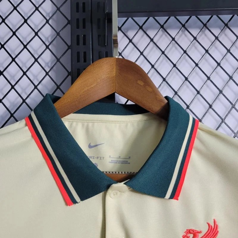 Liverpool Retro Football Jersey Away Custom Shirt 2021/22